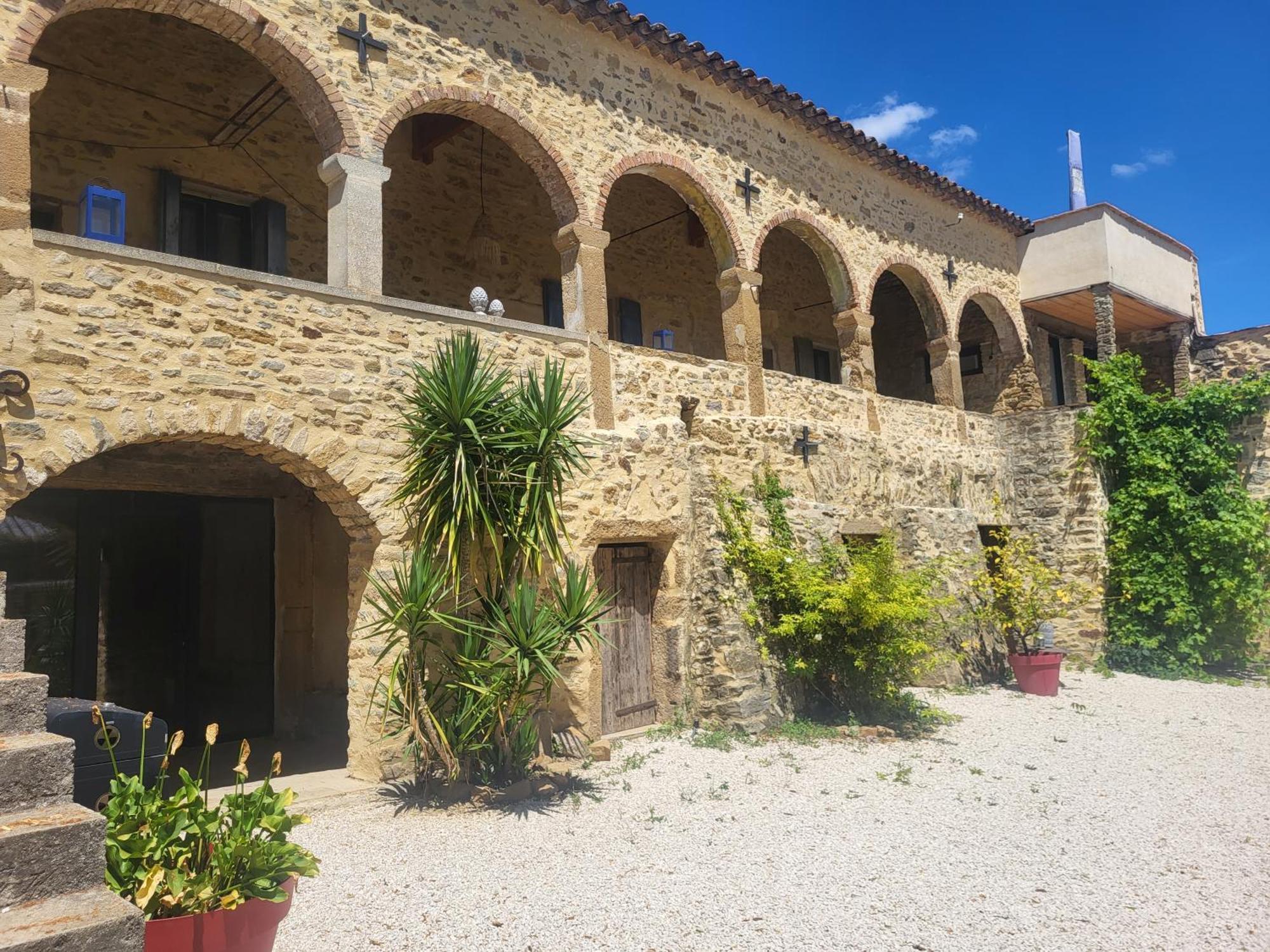 Bastide De La Madeleine Bed & Breakfast Pougnadoresse Exterior foto