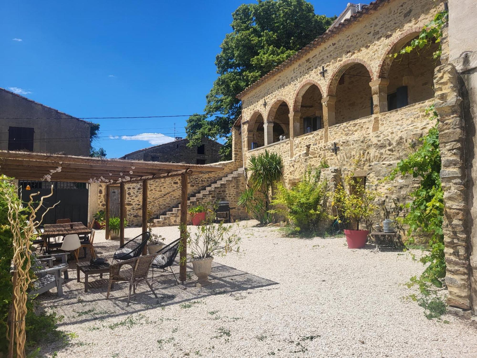 Bastide De La Madeleine Bed & Breakfast Pougnadoresse Exterior foto